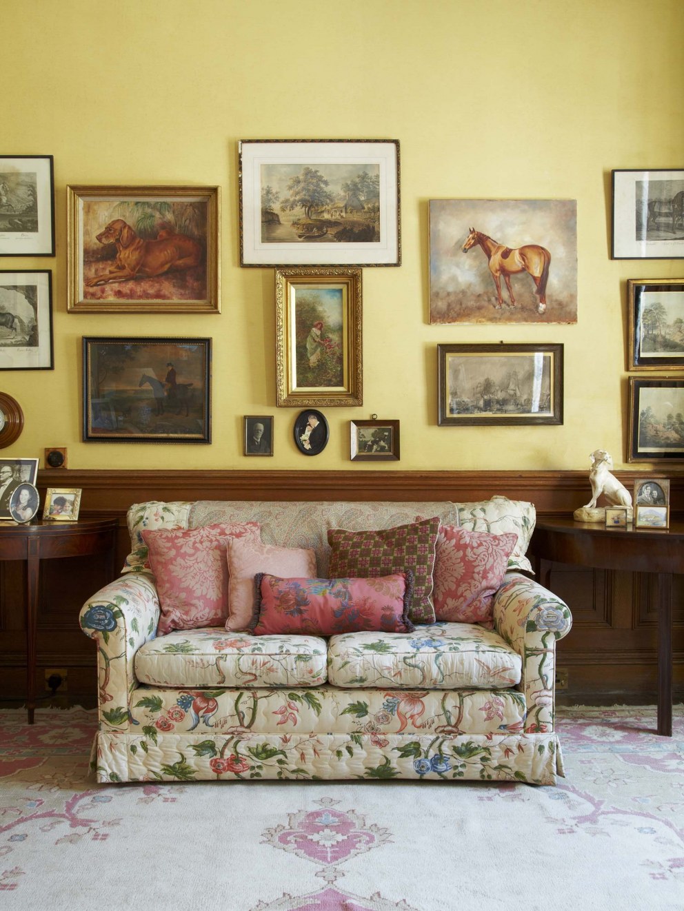 Oxford Manor House | Family Room | Interior Designers